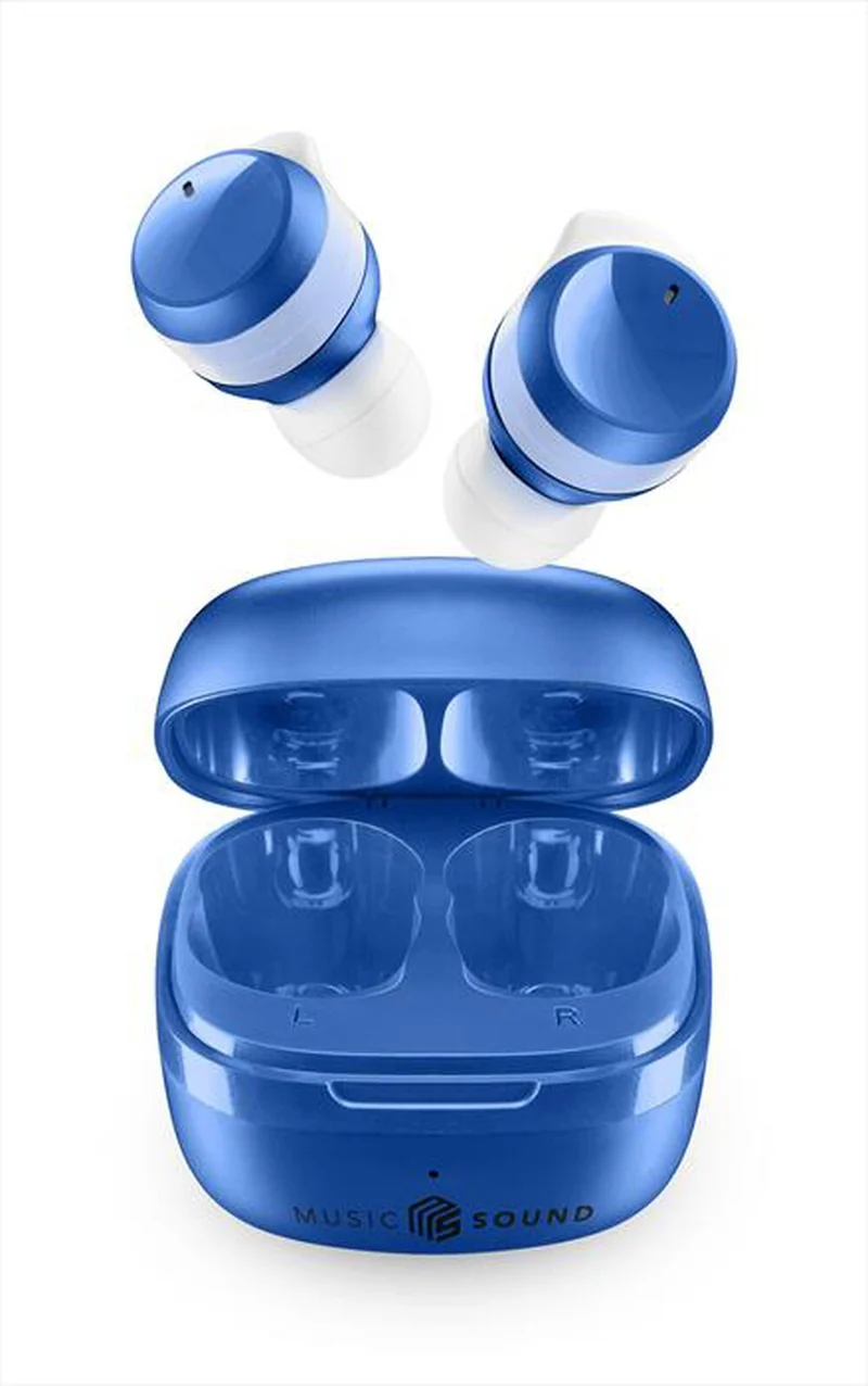 AURICOLARE BT TWS FLOW MS BLU