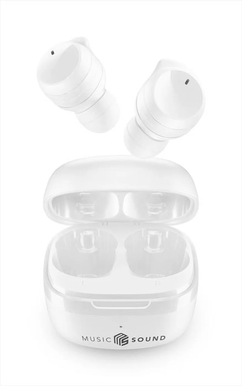 AURICOLARE BT TWS FLOW MS BIANCO
