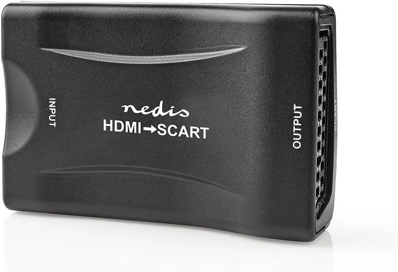 NEDIS Convertitore HDMI ™ | ingresso HDMI™ | presa SCART | 1 via | 1080p | 1.2 Gbps | ABS | Nero