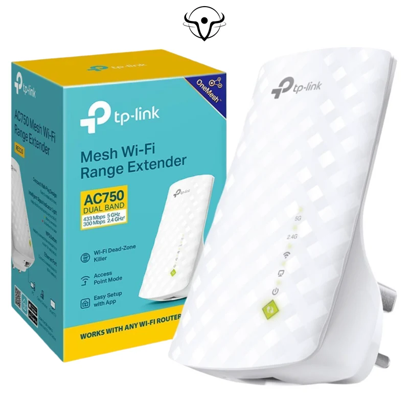 TP-Link RE220 Ripetitore Wi-Fi Mesh AC750