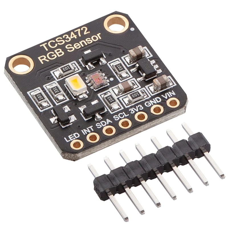 TCS34725 RGB Farb Sensor mit Infrarot-Filter, DIY Modul zur Farb-Erkennung Kompatibel mit Arduino