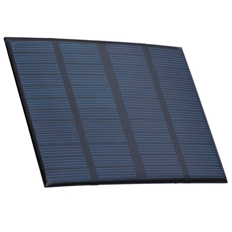 Solarpanel 5V 1,5W Wasserdichtes Polysilizium Mini Solar Modul zum Laden von Batterien und Geräten