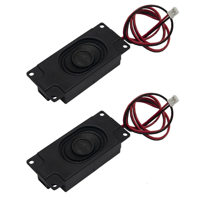 2 Stück Mini-Lautsprecher 3 Watt 8 Ohm mit JST-PH2.0 mm Pin Schnittstelle für Arduino, Raspberry Pi und elektronische DIY Projekte