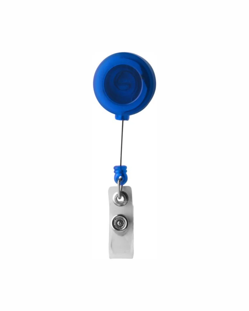 Porta badge / Porta skipass con clip in metallo 03184