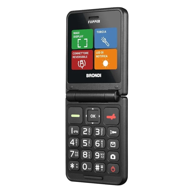 BRONDI FLIPPER 2.4" CLAMSHELL