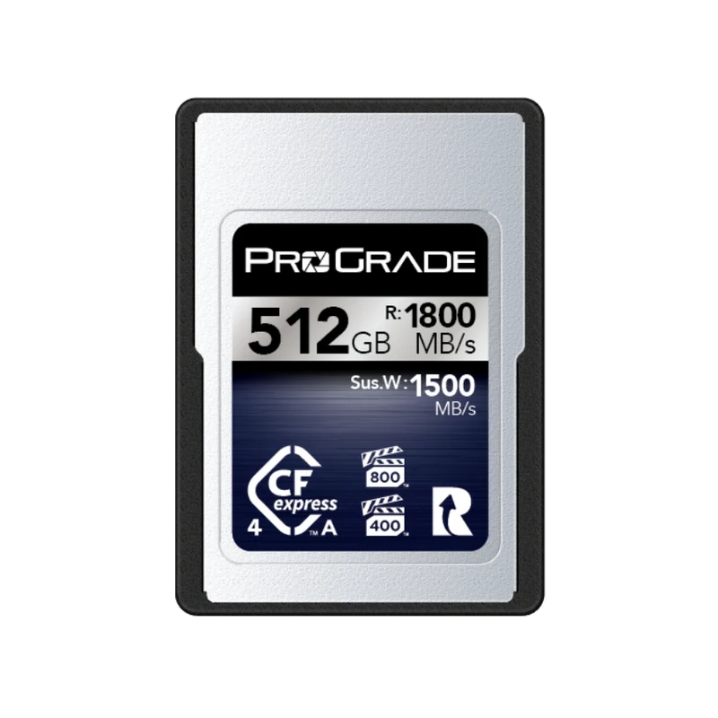 ProGrade Digital CFexpress™ Type A 4.0 Memory Card (Iridium) Dual VPG