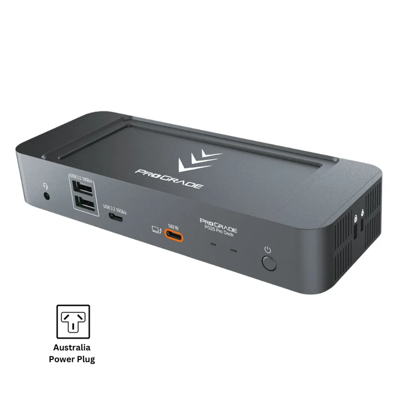ProGrade Digital PG25 Pro Thunderbolt 5 Dock (International Power Plugs)