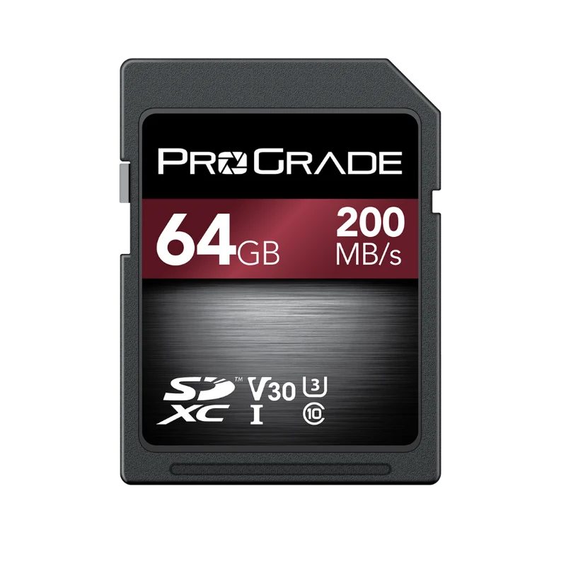 ProGrade Digital SDXC UHS-I V30 200R Strontium Memory Card