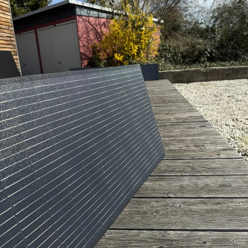 100W ETFE Flexibles Solarpanel – Monokristallines Solarmodul, Leicht & Robust, PV-Modul mit MC4-Stecker, Ideal für Wohnmobil, Boot, Dach, Balkon, Camping & Netzunabhängige Anwendungen