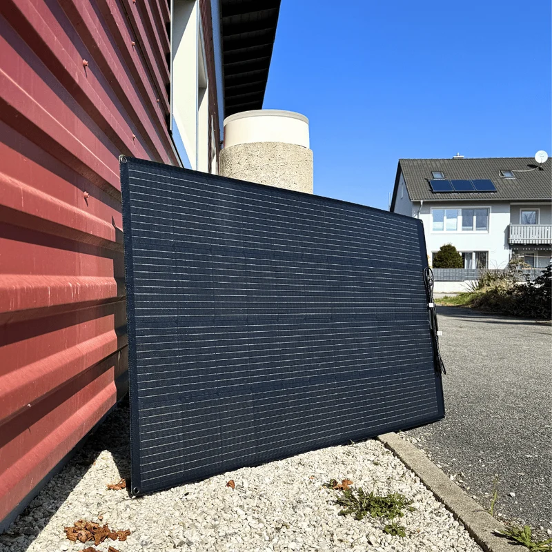180W ETFE Flexibles Solarpanel – Monokristallines Solarmodul, Leicht & Robust, PV-Modul mit MC4-Stecker, Ideal für Wohnmobil, Boot, Dach, Balkon, Camping & Netzunabhängige Anwendungen