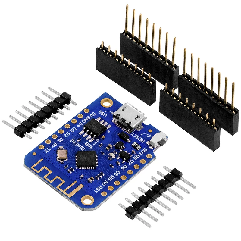 D1 Mini V3 NodeMCU mit ESP8266-12F WLAN Modul kompatibel mit Arduino