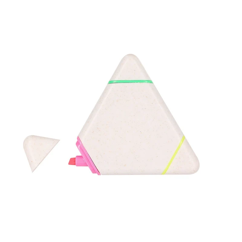 MOCAR Evidenziatore triangolare a 3 colori in fibra di grano 31 21612