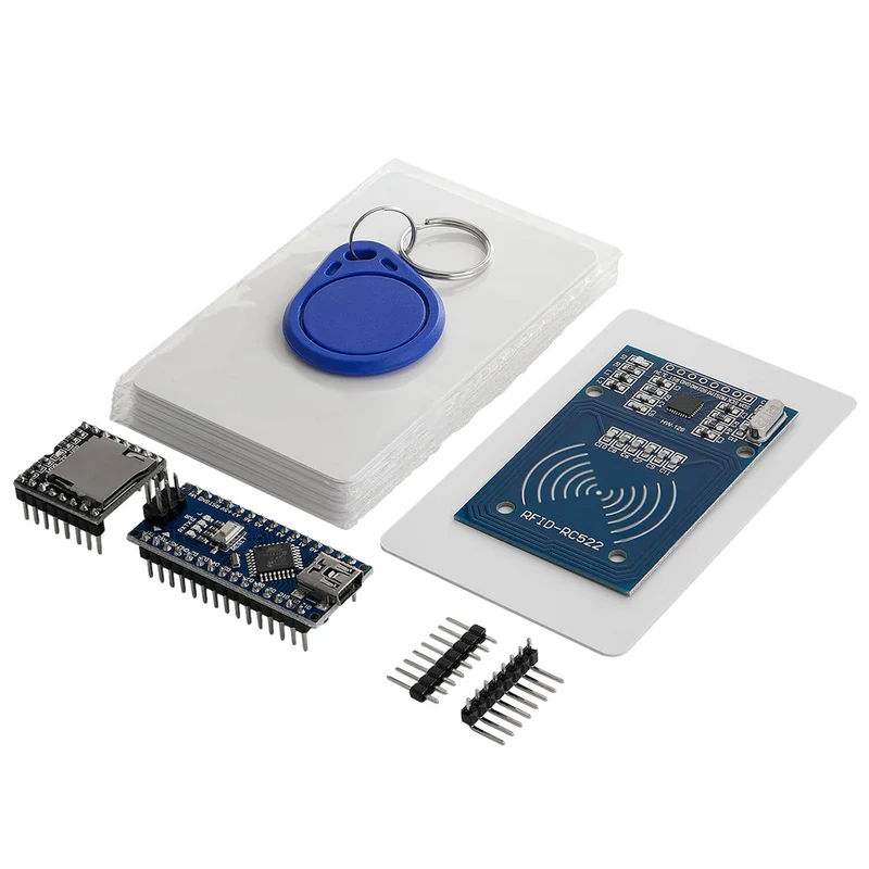 TonUINO Set (Mp3 Player, AZ-Nano V3-Board, RFID Kit und 10 x 13,56 MHz RFID Karten)