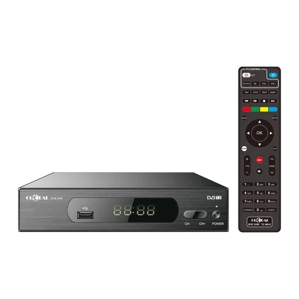 GLOBAL Digitale Terrestre DVB-T2 HEVC H.265 Main 10 BIT