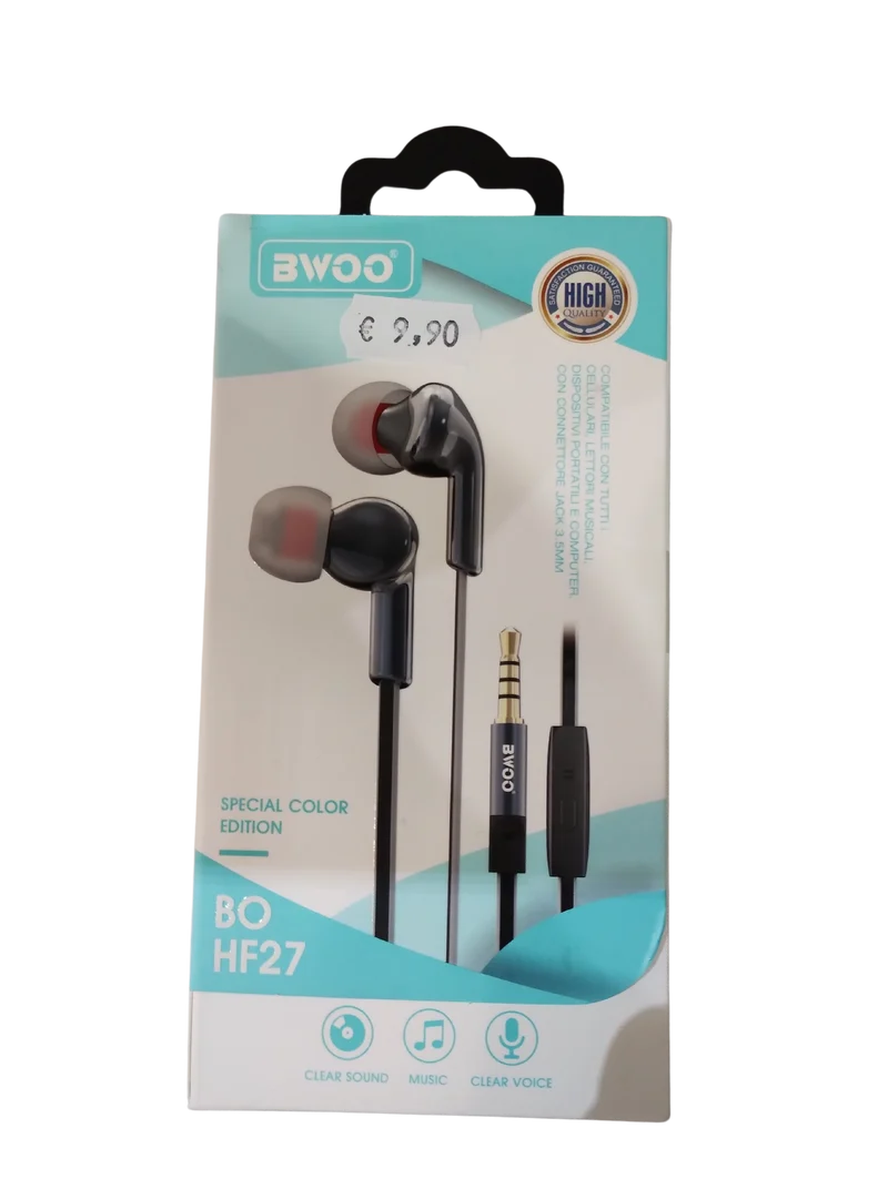 BWOO Earphones HF27 SPECIAL COLOR EDITION
