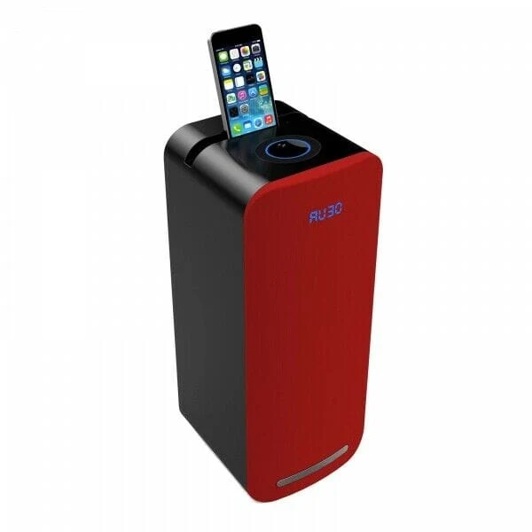 KARMA TWR 60 Cassa Audio Diffusore a Colonna Rosso e Nero