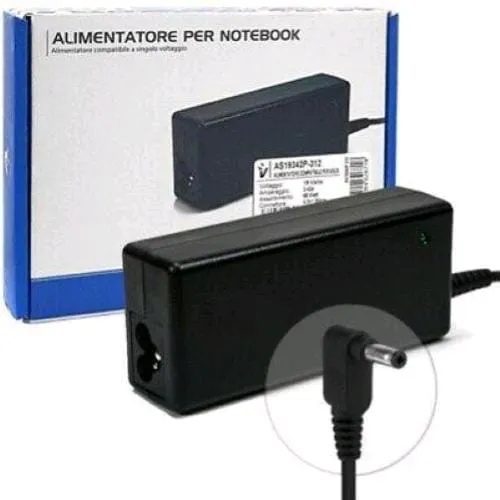 VULTECH Alimentatore per Notebook Compatibile HP 65W