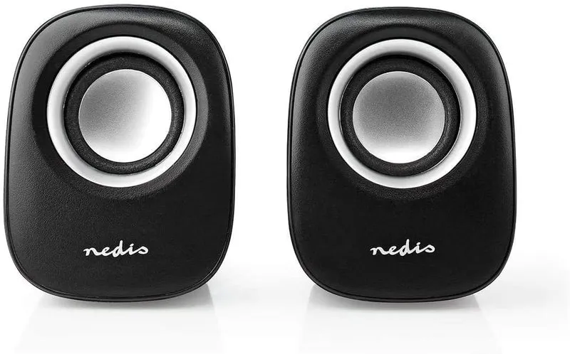 NEDIS Altoparlante per PC 12 W | Alimentazione a USB | Nero
