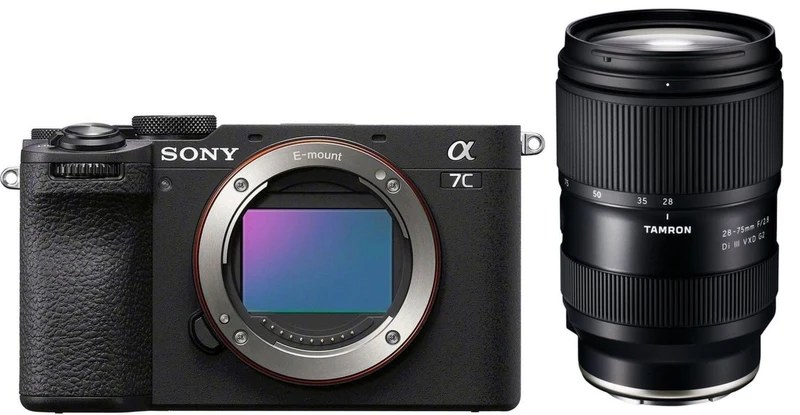 Sony Alpha ILCE-7C II body black + Tamron 28-75mm f/2.8