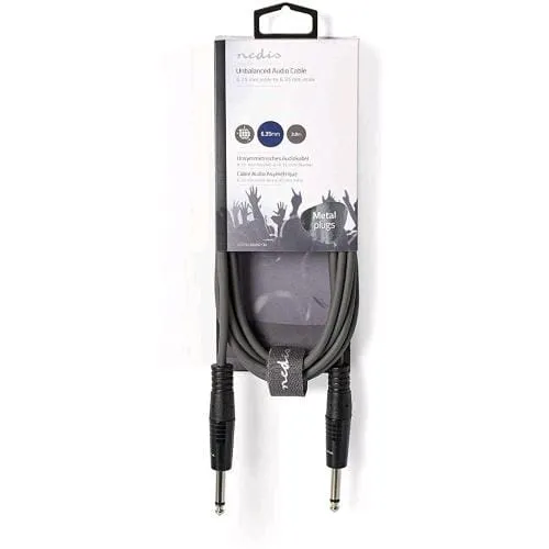NEDIS Unbalanced Cavo Audio 6.35MM MALE TO 6.35MM MALE