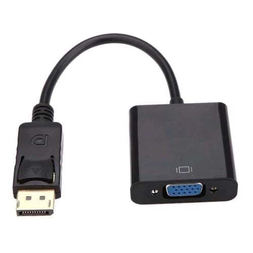 DIGITUS Cavo Adattatore DisplayPort 1.2 MASCHIO VGA 15POLI FEMMINA 15MM