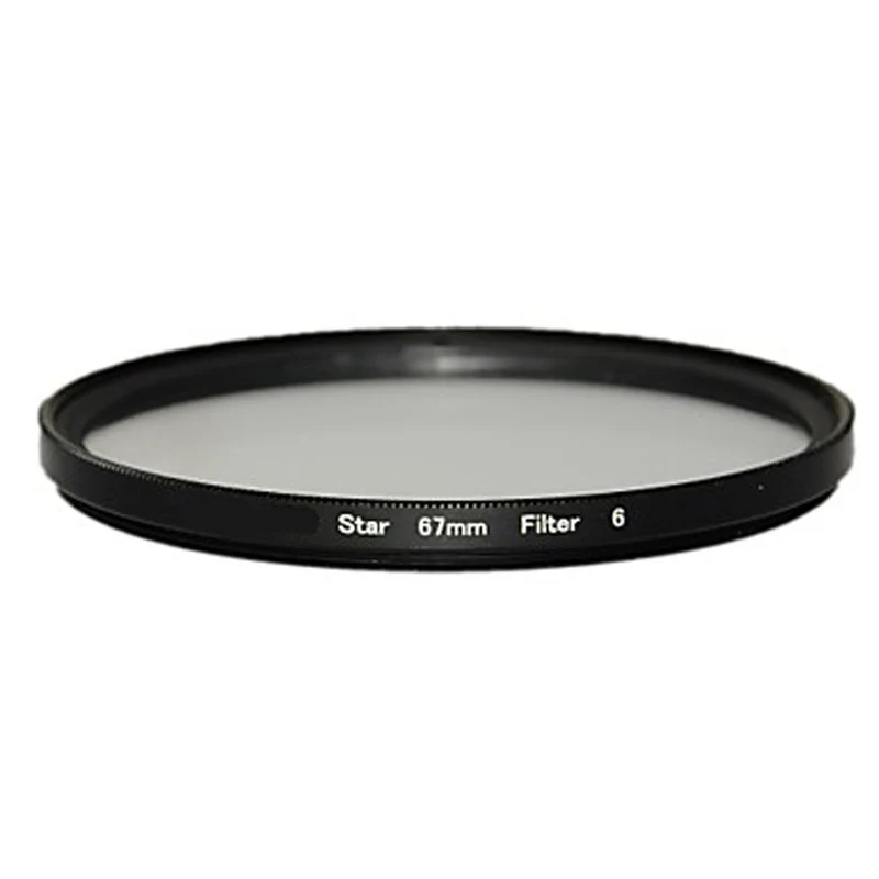 Dhd Filtro Effetto STAR 6 Punti per Obiettivi con Diametro DA 67mm