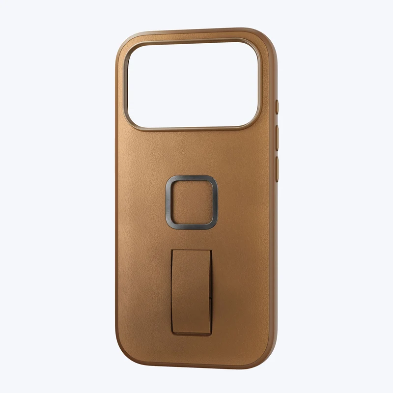 Mobile Everyday Clarino Loop Case iPhone 17 Pro Tan