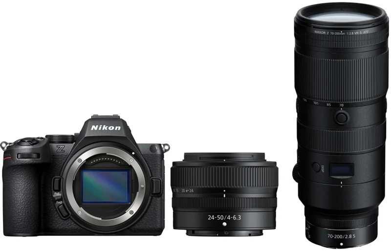 Nikon Z5II + 24-50mm f/4.0-6.3 + Z 70-200 f/2.8 VR S