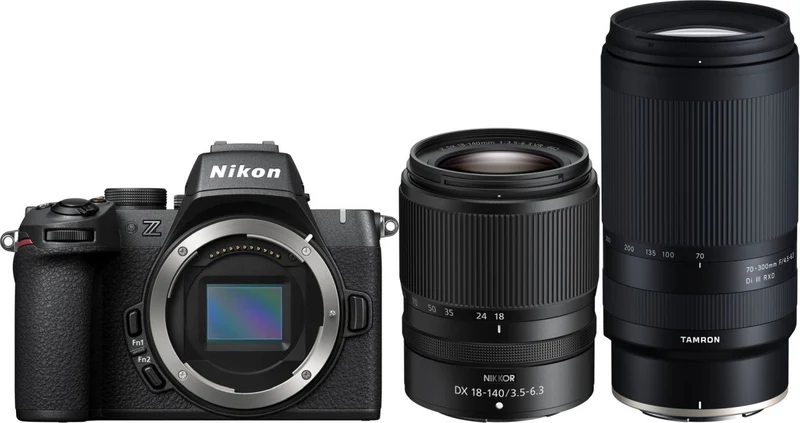 Nikon Z50II + 18-140mm f/3.5-6.3 + Tamron 70-300mm f/4.5-6.3