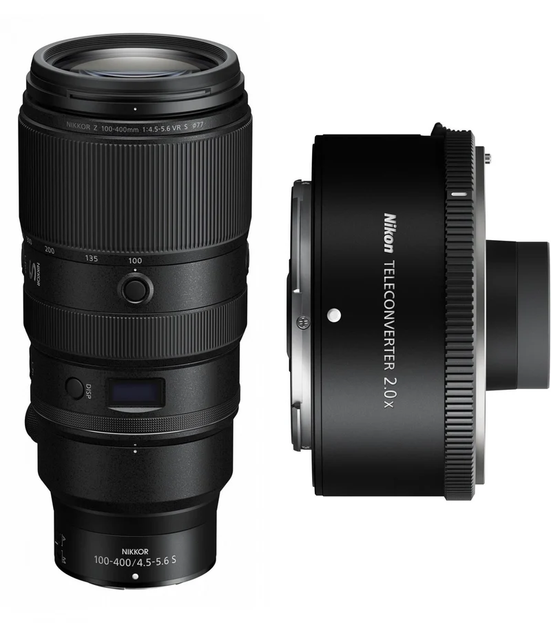 Nikon Z 100-400mm f/4.5-5.6 VR S + teleconverter 2x
