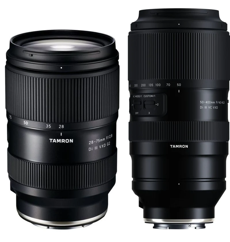 Tamron Lens Set Sony 28-75mm f/2.8 + 50-400mm f/4.5-6.3