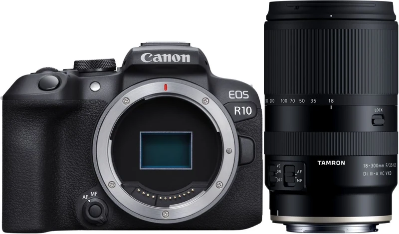 Canon EOS R10 + Tamron 18-300mm f/3.5-6.3 Di III -A