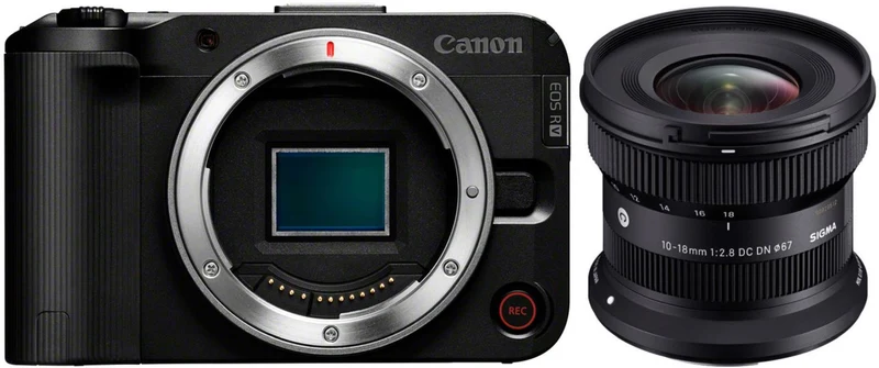 Canon EOS R50V + Sigma 10-18mm f/2.8 DC DN (C) RF-Mount