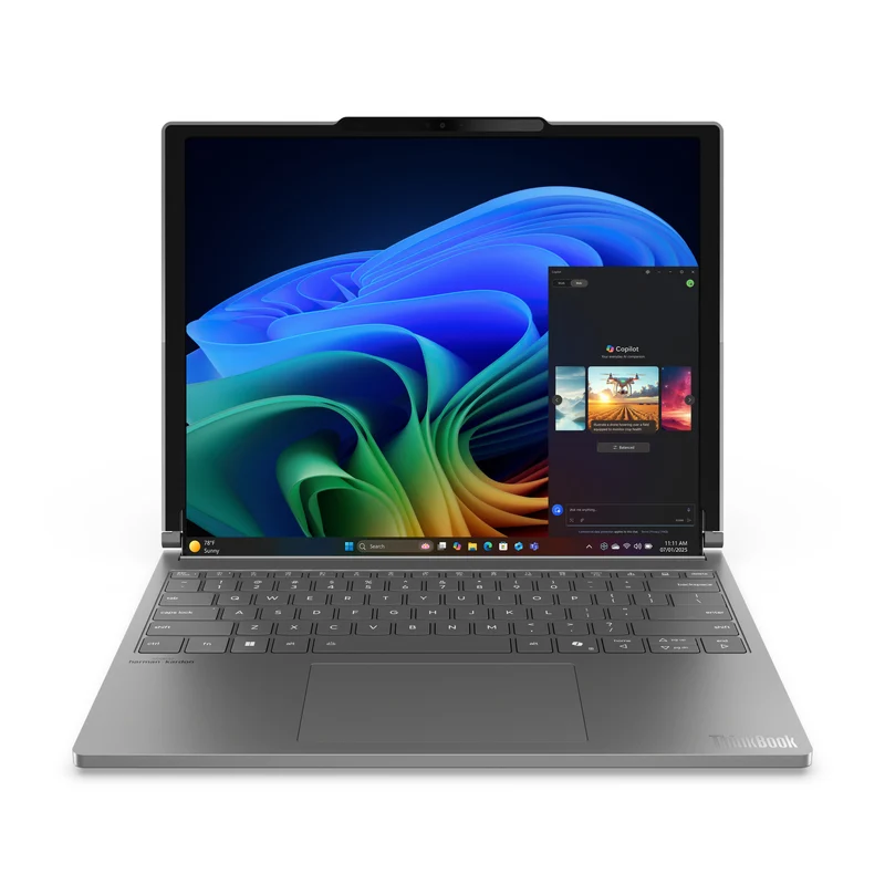 Lenovo ThinkBook Plus G6 Rollable Copilot+ PC Intel Core Ultra 7 258V Computer portatile 35,6 cm (14") 32 GB 1 TB SSD Wi-Fi 7 (802.11be) Windows 11 Pro Grigio Italiano