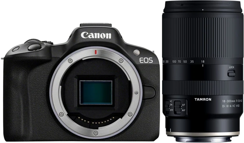 Canon EOS R50 + Tamron 18-300mm f/3.5-6.3 Di III -A
