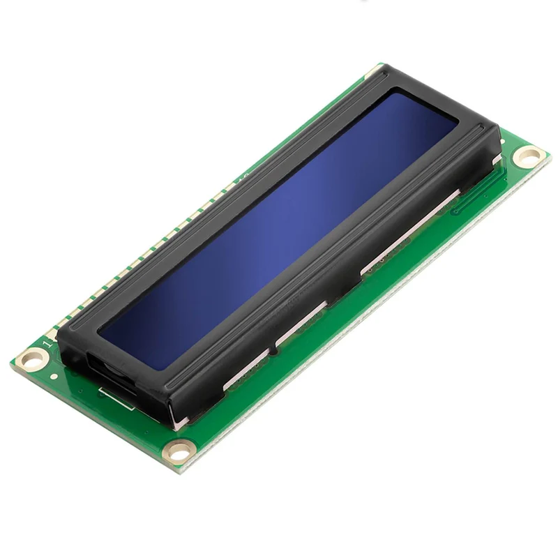 HD44780 1602 LCD Modul Display 2x16 Zeichen (mit blauem Hintergrund) kompatibel mit Arduino und Raspberry Pi