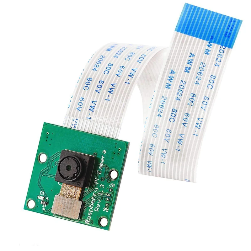 Kamera für Raspberry Pi mit 15 cm Flexkabel und 5MP HD Cam