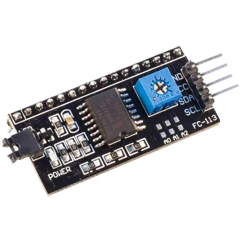 I2C IIC Adapter serielle Schnittstelle für LCD Display 1602 und 2004