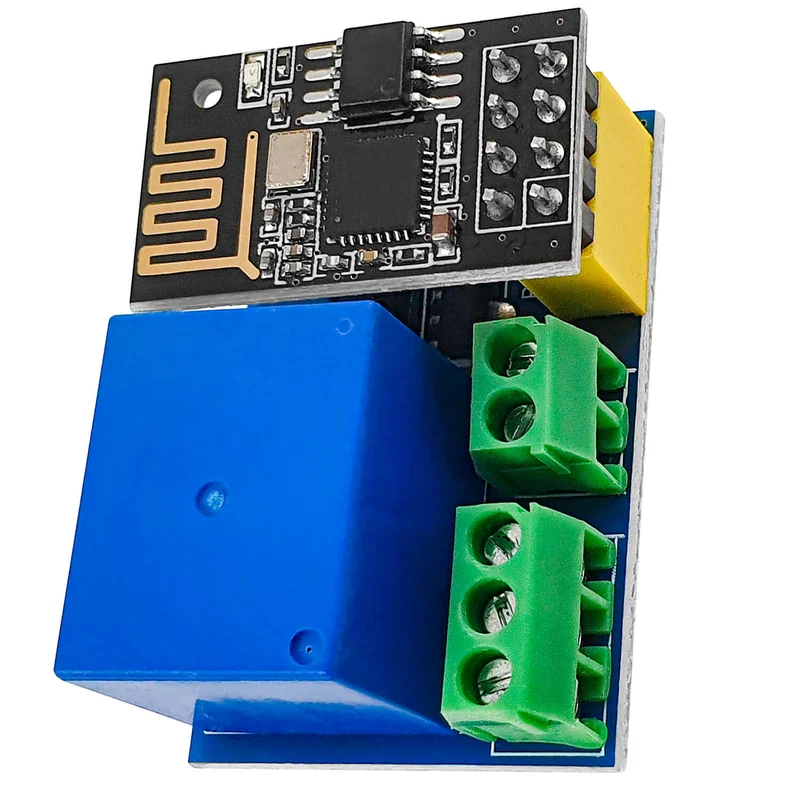 ESP8266-01S ESP-01S Wlan WiFi Modul 5V mit Relais Adapter