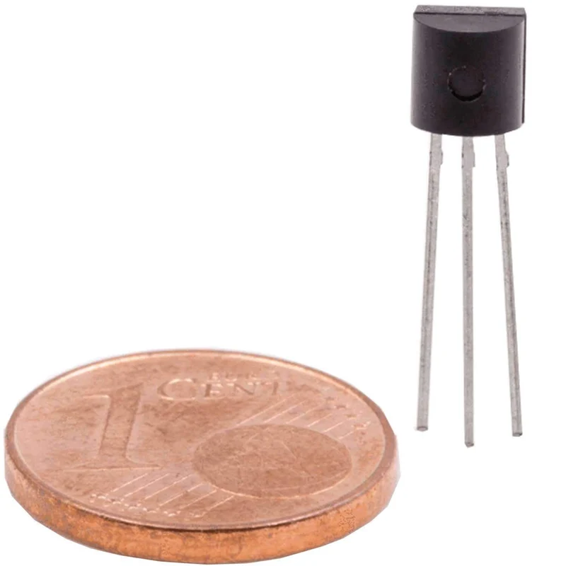 DS18B20 digitaler Temperatursensor TO92-55°C - +125°C kompatibel mit Arduino und Raspberry Pi