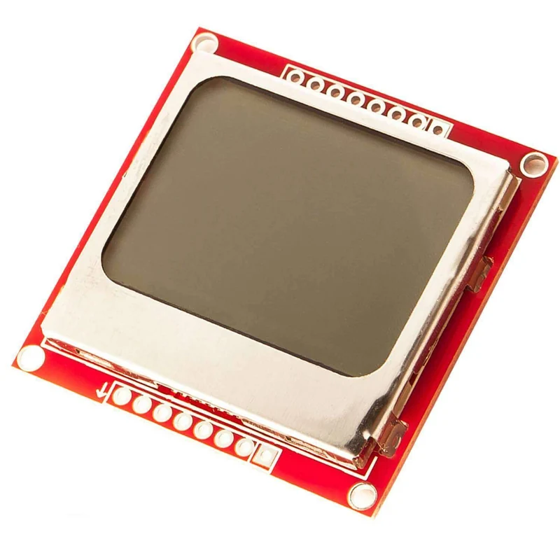 84 x 48 Pixel LCD Display Modul mit Hintergrundbeleuchtung für Nokia 5110 und Joystick PS2 Gamepad