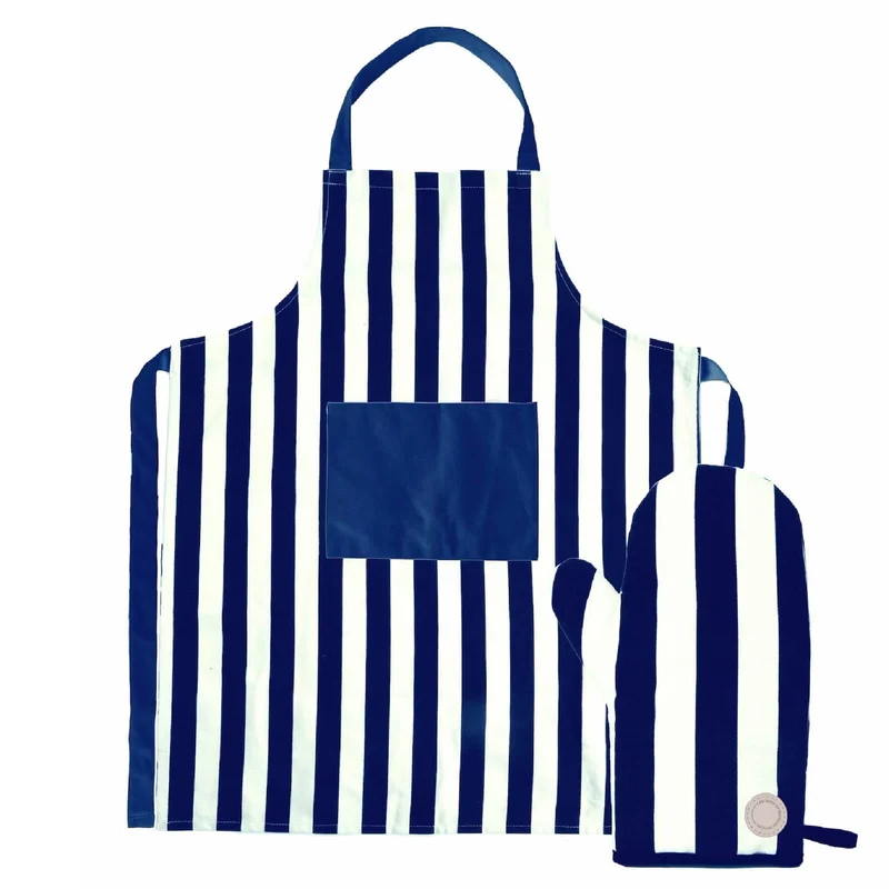 Set di grembiule e guanti da bbq Aron