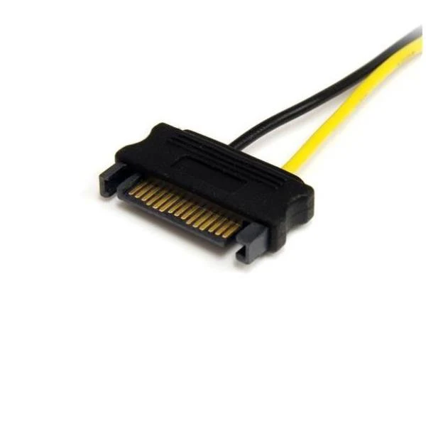StarTech.com Adattatore cavo di alimentazione SATA a scheda video PCI Express 8 pin da 15 cm