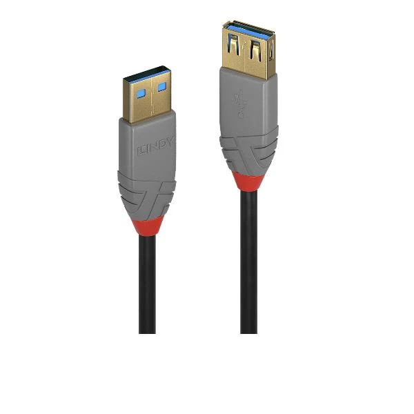 Lindy 36762 cavo USB USB 3.2 Gen 1 (3.1 Gen 1) 2 m USB A Nero