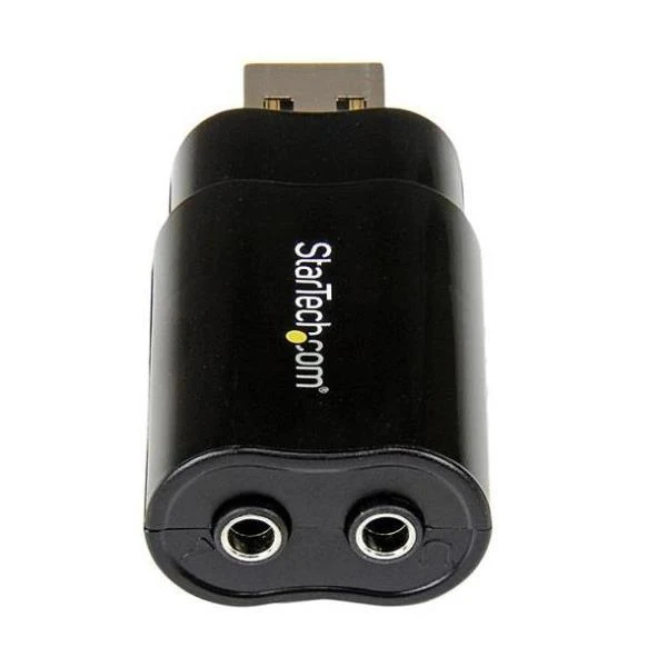 StarTech.com Scheda Audio Esterna Stereo USB 2.0 - Adattatore esterno scheda audio Stereo USB 2.0 a 3,5 mm Jack audio