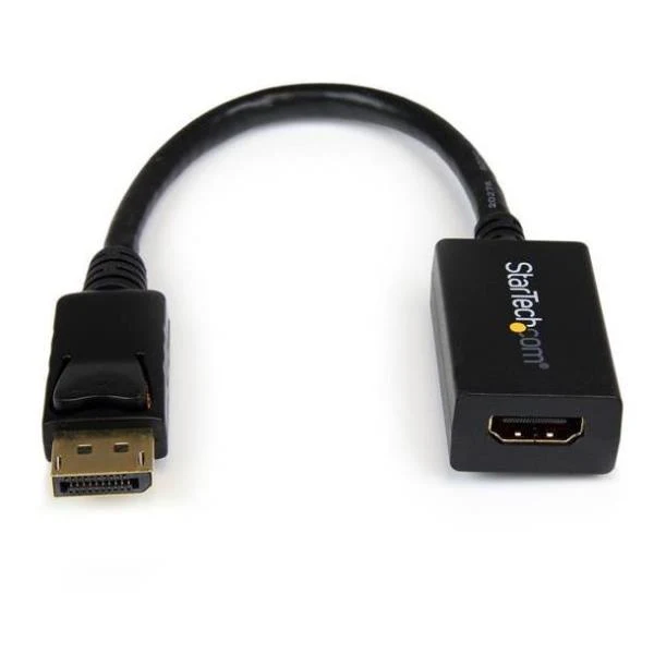StarTech.com Adattatore DisplayPort a HDMI Passivo 1080p - Convertitore Video DP 1.2 a HDMI - Adattatore Dongle da DP a HDMI Monitor/Display/Proiettore - Connettore DP a Scatto