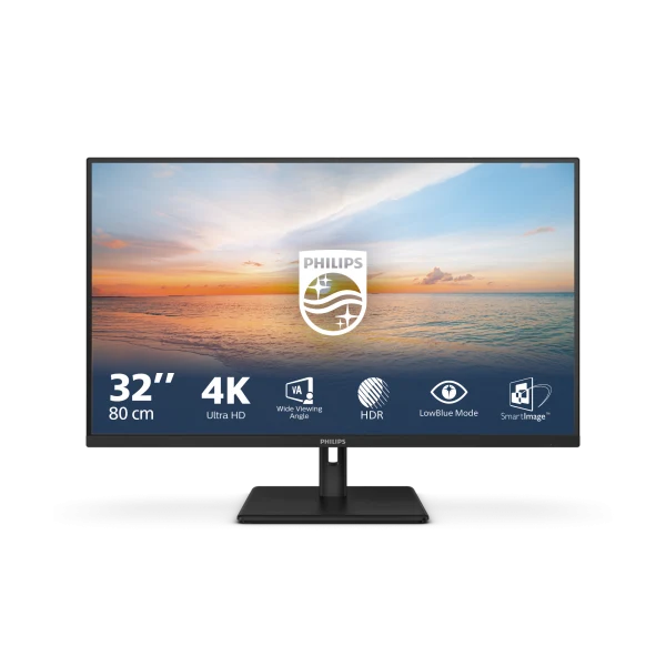 PHILIPS MONITOR 31,5 LED VA 16:9 4K UHD 4MS 300 CDM, DP/HDMI, MULTIMEDIALE [32E1N1800LA]