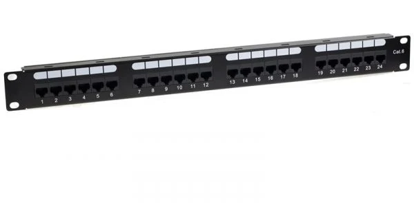 Patch Panel 24 Porte 110 UTP cat.6 1U [AT-03524]