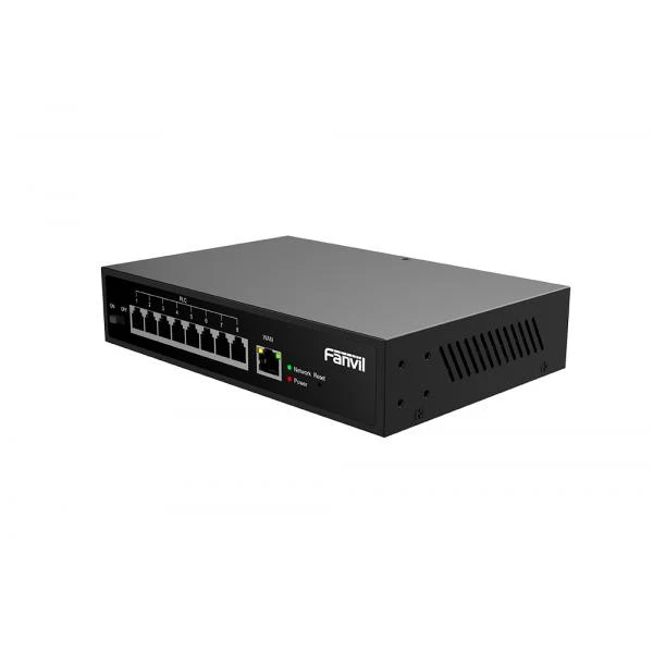 Fanvil FAN-PN8, switch 8 porte Ethernet+POE su 2 fili [FAN-PN8]