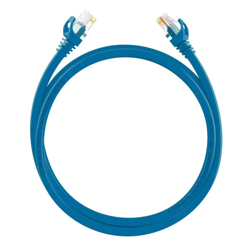 HIKVISION CAVO PATCH CORD, CAT6, U/UTP, 24AWG, CU, PVC SHEATH, 30U, BLU, 1M [DS-1NP6UEC0 BL1]